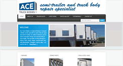 Desktop Screenshot of acetruckbodies.com